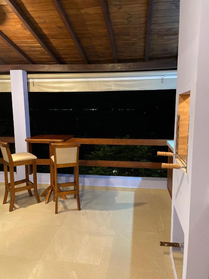 Casa Belvedere Na Ilha Do Araujo E Ganhe 1 Passeio De Barco Araquari Exteriör bild